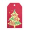 Wrapables Christmas Holiday Gift Tags/Kraft Paper Hang Tags for Gift-Wrapping, Labelling, Package Decoration (50pcs)
